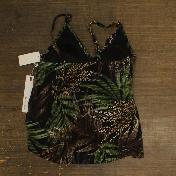 NWT Magicsuit Nighthawk Soft Cup Adjustable Tankini Top Black / Multi 12 - Picture 7 of 10